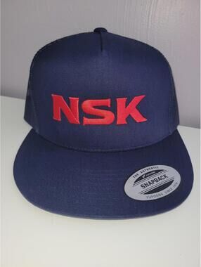 NWT Sport-Tek NSK Embroidered Logo Snapback Hat